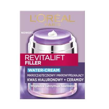 Revitalift Filler Water-Cream ujędrniający krem do twarzy 50ml